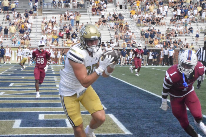 Georgia Tech has released its depth for the week